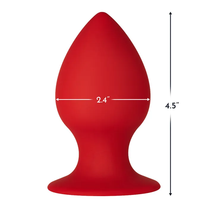 Anal FORTO FORTO F98 Anal Plug Red Large