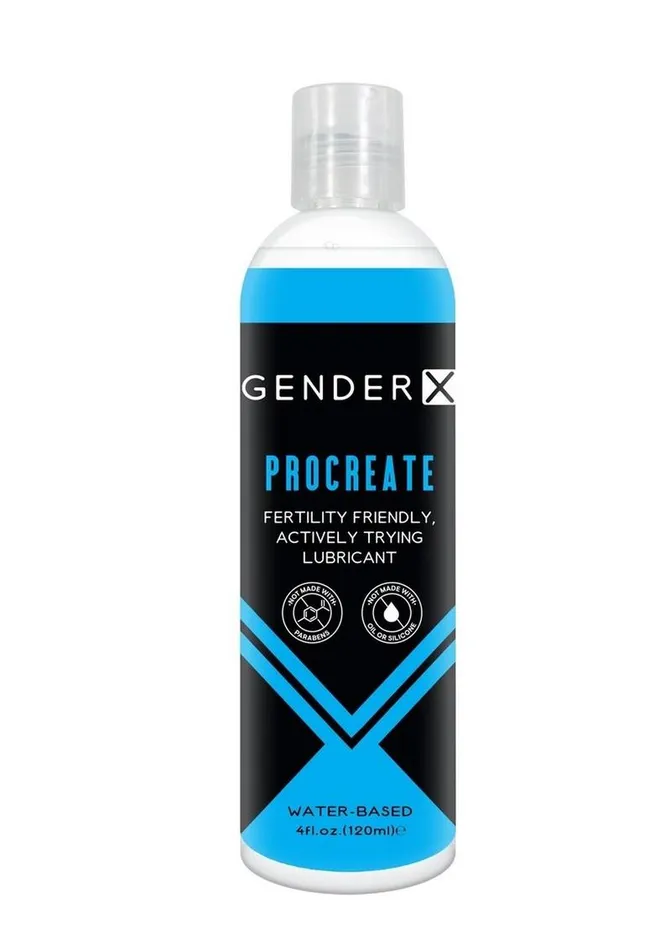 Anal Gender X Gender X Procreate Water Based Lubricant