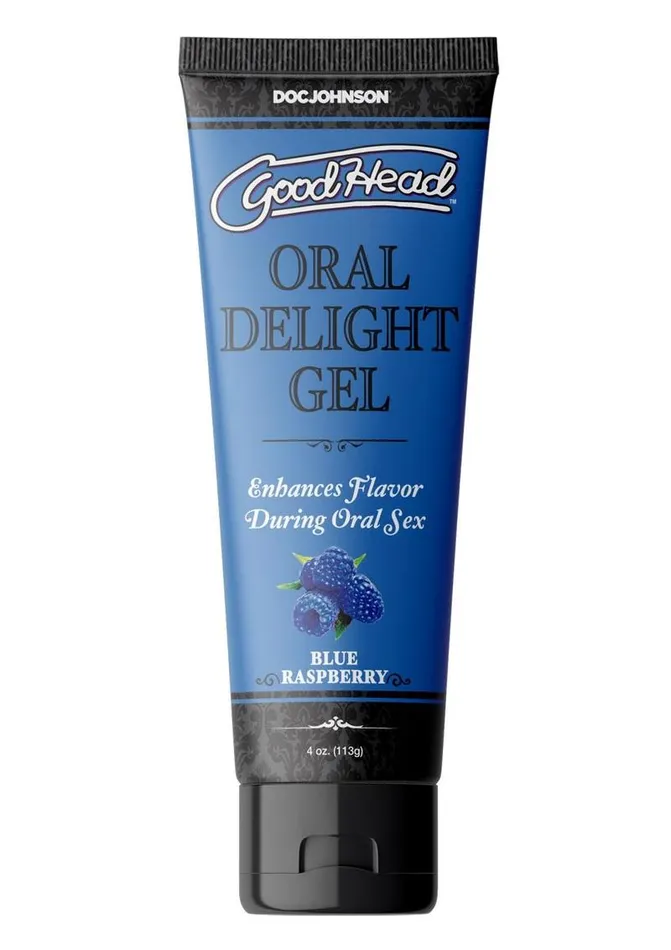 Anal GoodHead Goodhead Oral Delight Gel Flavored Blue Raspberry