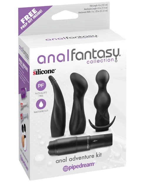 Anal Pipedream Products Anal Fantasy Anal Adventure Kit Black