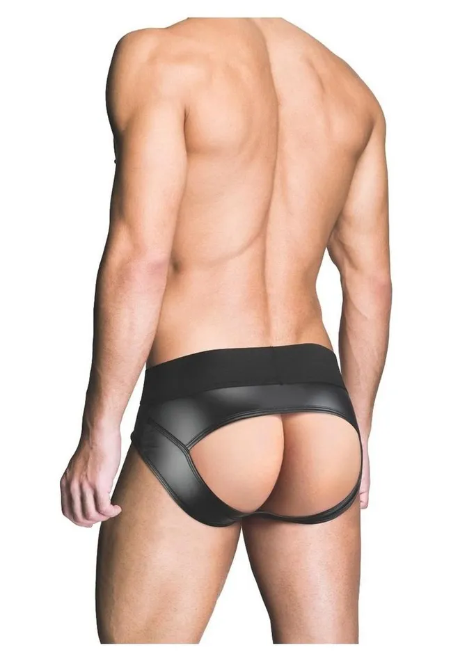 Anal Prowler Red Wetlook AssLess Brief Prowler RED