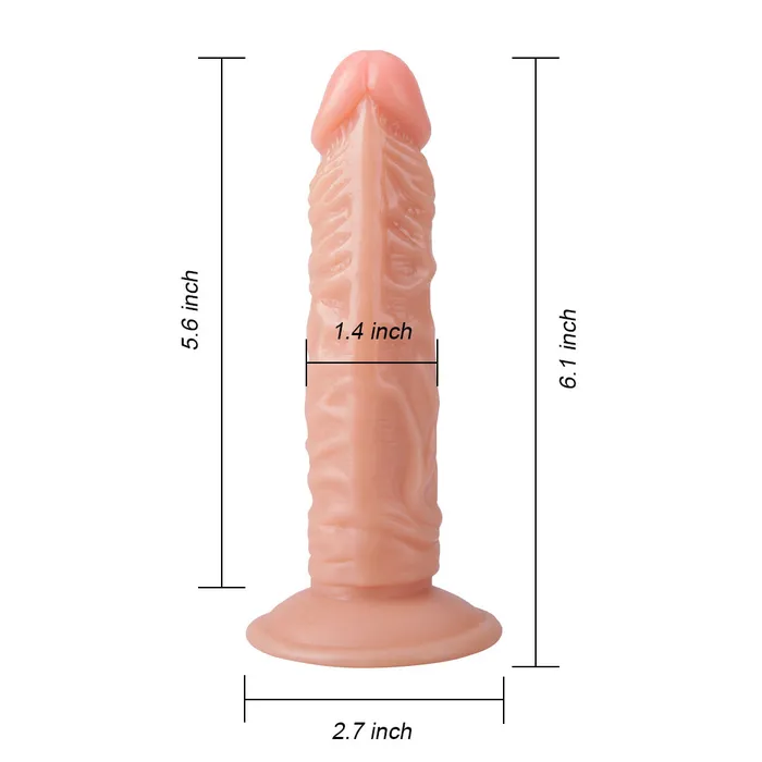 Anal Sorlove 61 Inch Realistic Veined Dildo Without Scrotum For Anal Beginners