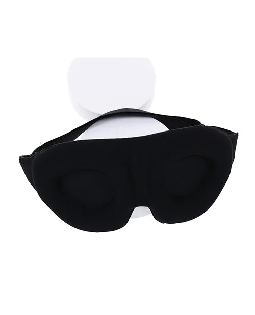 Anal Sportsheets International Sportsheets Blackout Memory Foam Blindfold Black