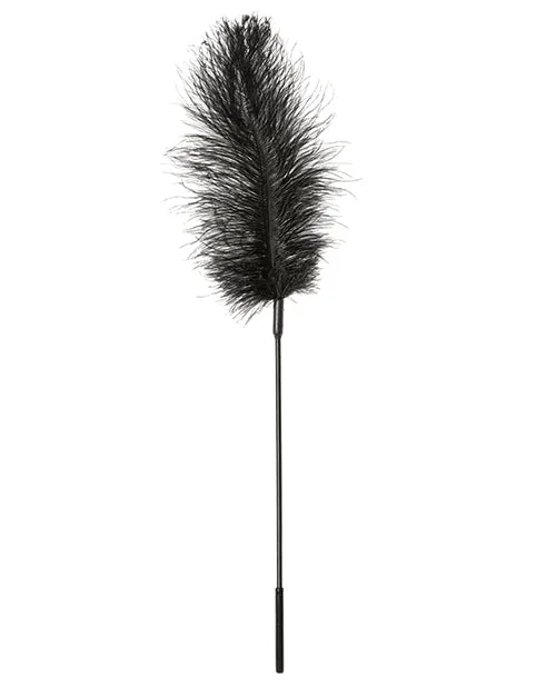 Anal Sportsheets International Sportsheets Ostrich Feather Body Tickler Black