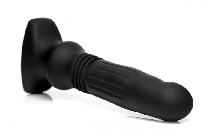 Anal Thunder Plugs Thunder Plugs Silicone Swelling Thrusting Plug w Remote Control
