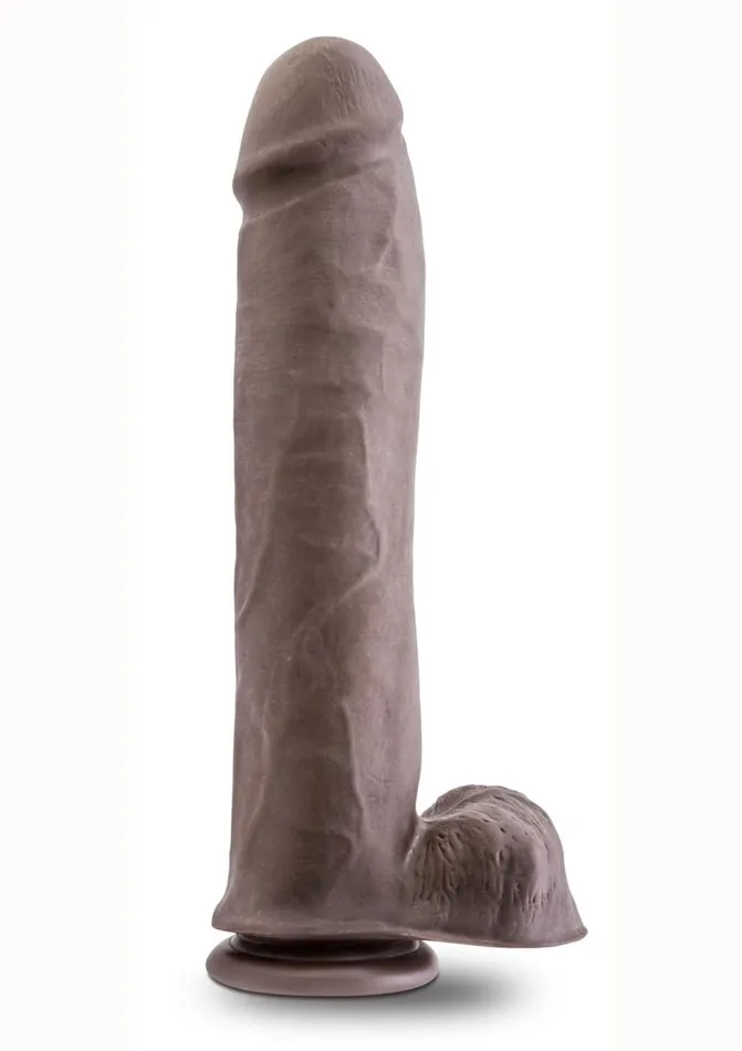 Au Naturel Au Naturel Big John Sensa Feel Dual Density Dildo with Balls Dildos