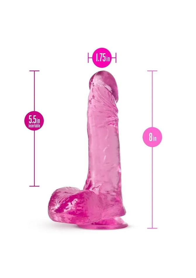 B Yours Plus Rock N Roll Realistic Dildo with Balls B Yours Female Sex Toys