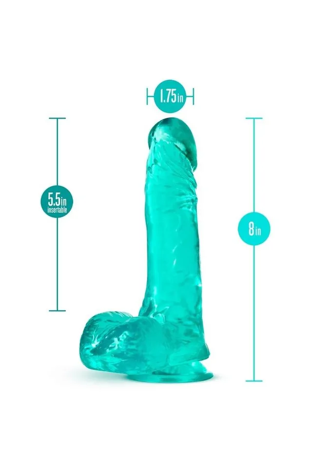 B Yours Plus Rock N Roll Realistic Dildo with Balls B Yours Female Sex Toys