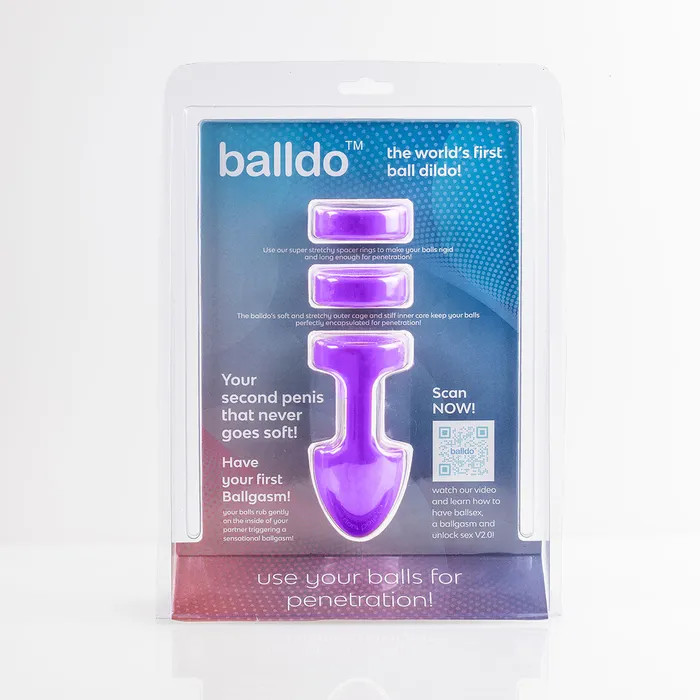 Balldo Anal Balldo Set Purple