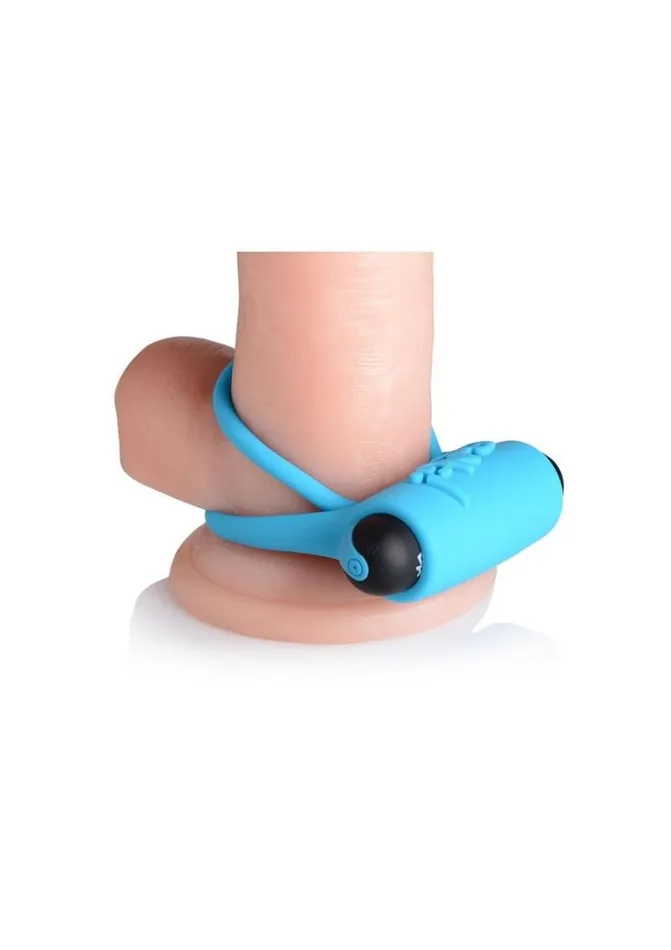 BANG Bang Silicone Rechargeable Cock Ring and Bullet with Remote Control Male Sex Toys