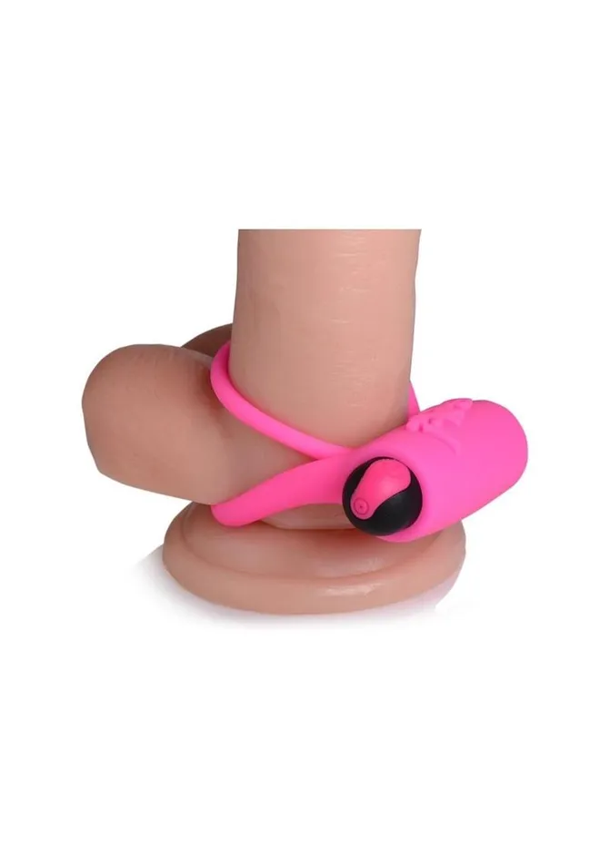 BANG Bang Silicone Rechargeable Cock Ring and Bullet with Remote Control Male Sex Toys