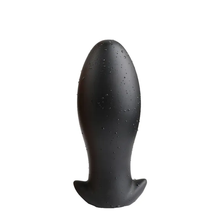 BeBuZZed Anal Bebuzzed DINO EGG Anal Plug Liquid Silicone 15cm Black