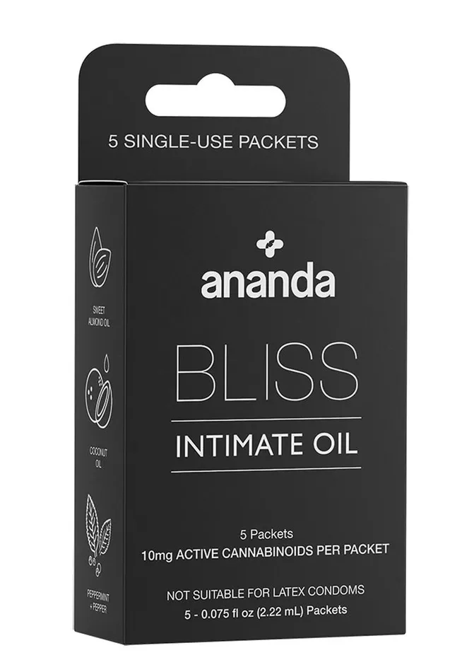 Bliss Intimate Oil Cbd Infused Individual Use Bliss by Ananda Health Couples