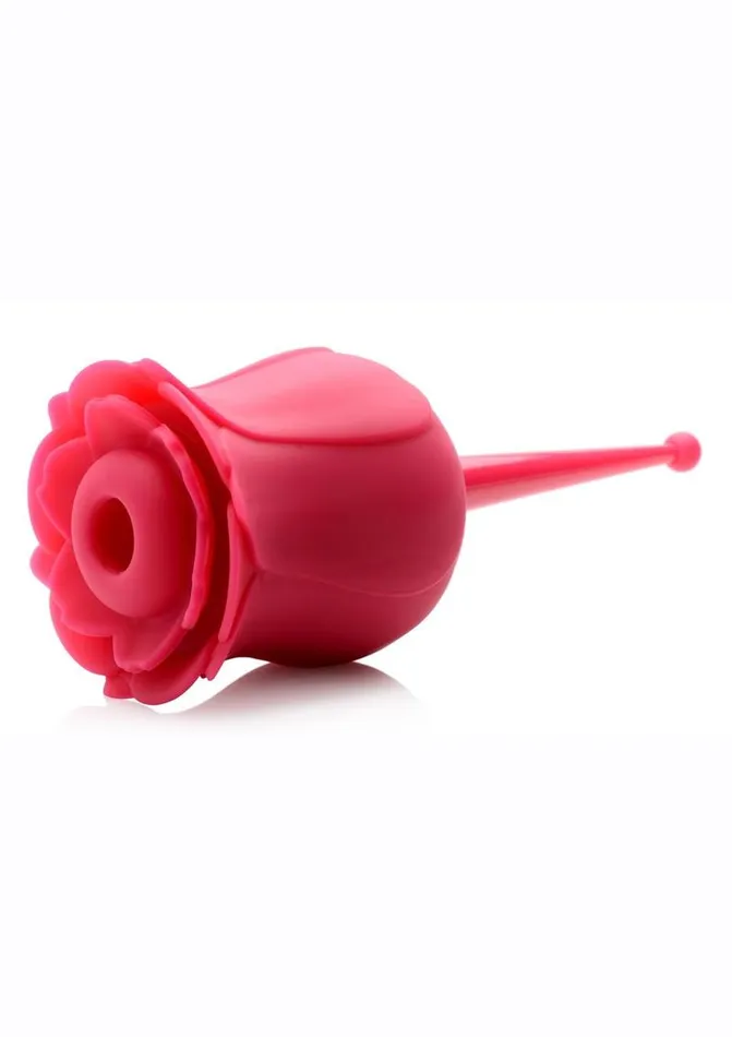 Bloomgasm Inmi Bloomgasm Sucking and Vibrating Rose Silicone Rechargeable Clit Stimulator Female Sex Toys