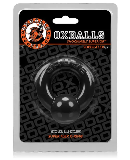 Blue Ox Designs LLCDba Oxballs Oxballs Gauge Cockring Black Anal