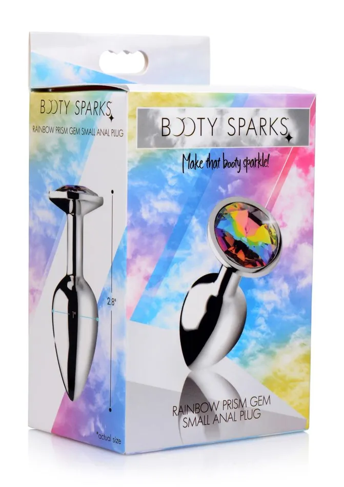 Booty Sparks Male Sex Toys Booty Sparks Rainbow Prism Gem Anal Plug