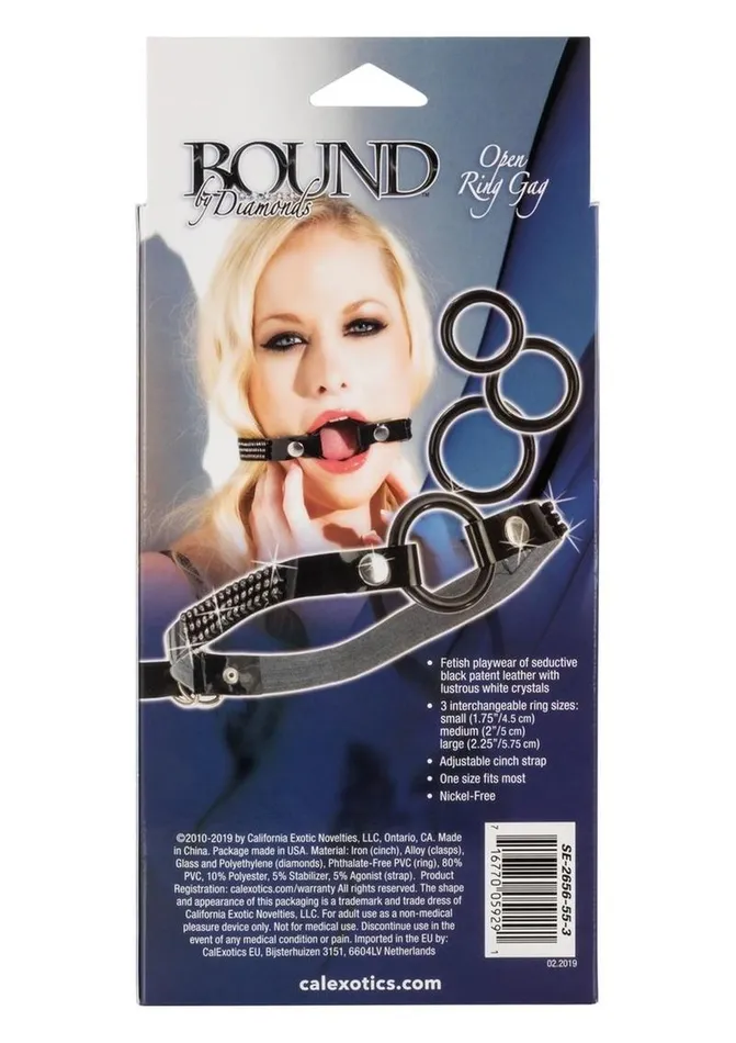 Bound By Diamonds Male Sex Toys Bound By Diamonds Open Ring Gag