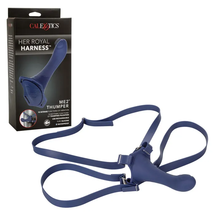 CalExotics Female Sex Toys Her Royal Harness Me2 Thumper