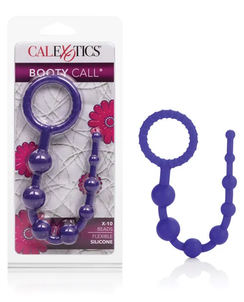 CalExotics Male Sex Toys Booty Call X10 Beads