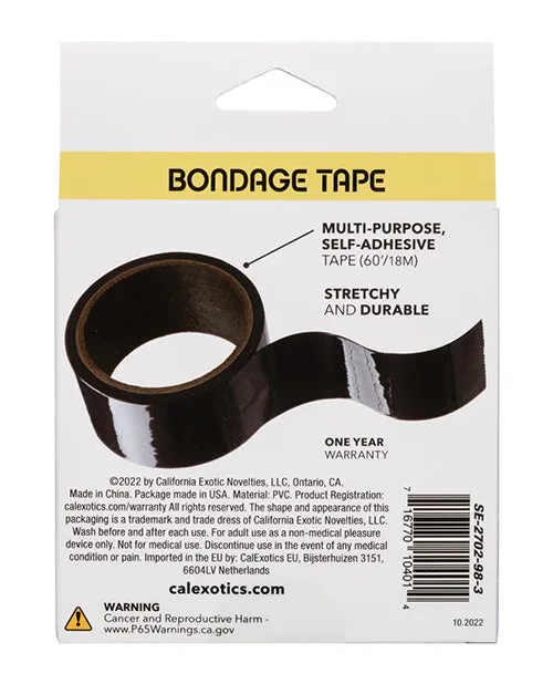 California Exotic Novelties Anal Boundless Bondage Tape Black