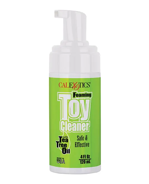 California Exotic Novelties Couples Foaming Tea Tree Oil Toy Cleaner 4 oz