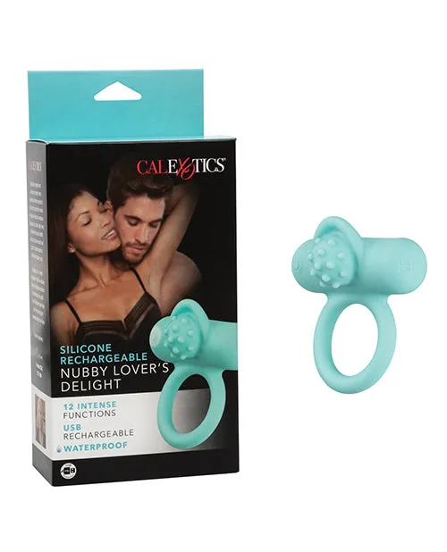 California Exotic Novelties Female Sex Toys Silicone Rechargeable Nubby Lovers Delight