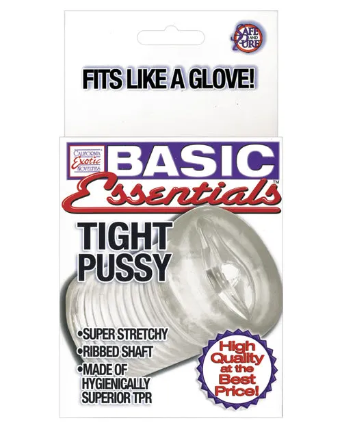 California Exotic Novelties Male Sex Toys Basic Essentials Tight Pussy Clear