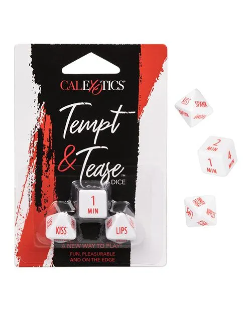 California Exotic Novelties Vibrators Tempt Tease Dice