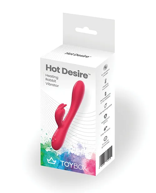 California Fantasies Vibrators ToyBox Hot Desire Rabbit Vibrator