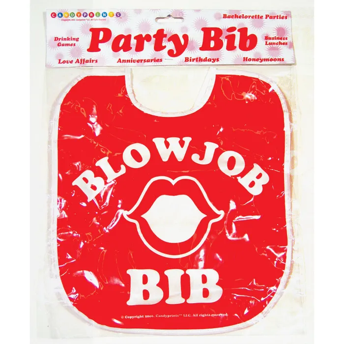 CandyPrints Vibrators CandyPrints Blow Job Bib