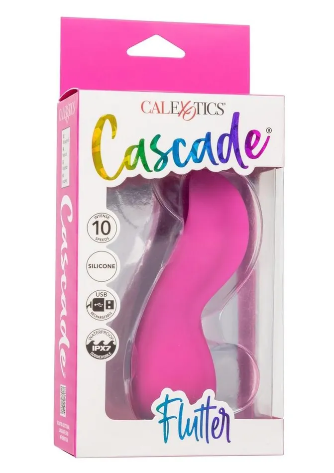 Cascade Female Sex Toys Cascade Flutter Rechargeable Silicone Vibrator