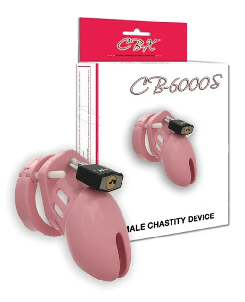 CB6000S 2 12 Cock Cage Lock Set Pink AL Enterprises INC Male Sex Toys