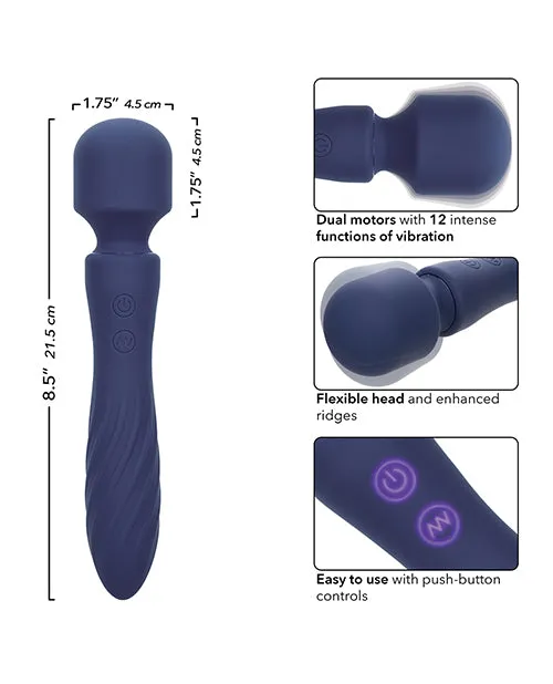 Charisma Mystique Wand Massager Blue California Exotic Novelties Vibrators