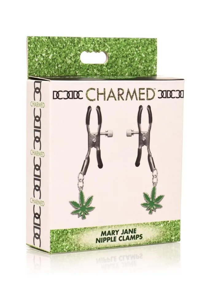 Charmed Nipple Clitoral Toys Charmed Mary Jane Nipple Clamps