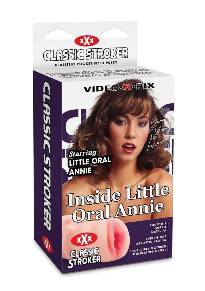 Classic Stroker Male Sex Toys Classic Little Oral Annie Pussy Stroker