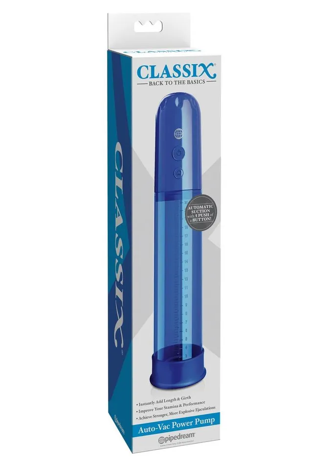 Classix AutoVac Power Pump Penis Enlargement System Classix Male Sex Toys