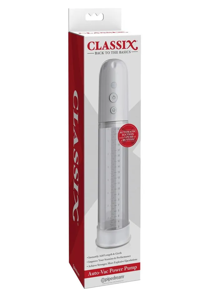 Classix AutoVac Power Pump Penis Enlargement System Classix Male Sex Toys