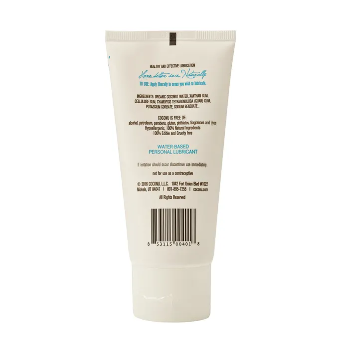 Coconu Lubricants Coconu WaterBased Organic Lubricant