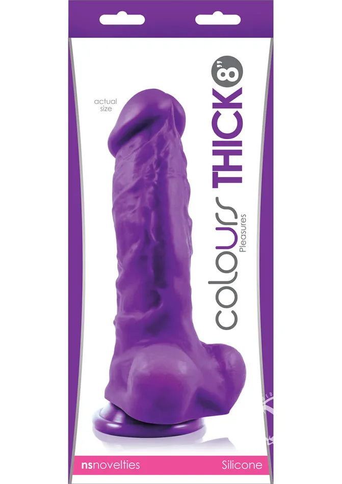 Colours Female Sex Toys Colours Pleasures Silicone Thick Dildo