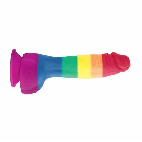 COLOURS PRIDE EDITION 8 Silicone Dildo Nice and nasty Bz Female Sex Toys