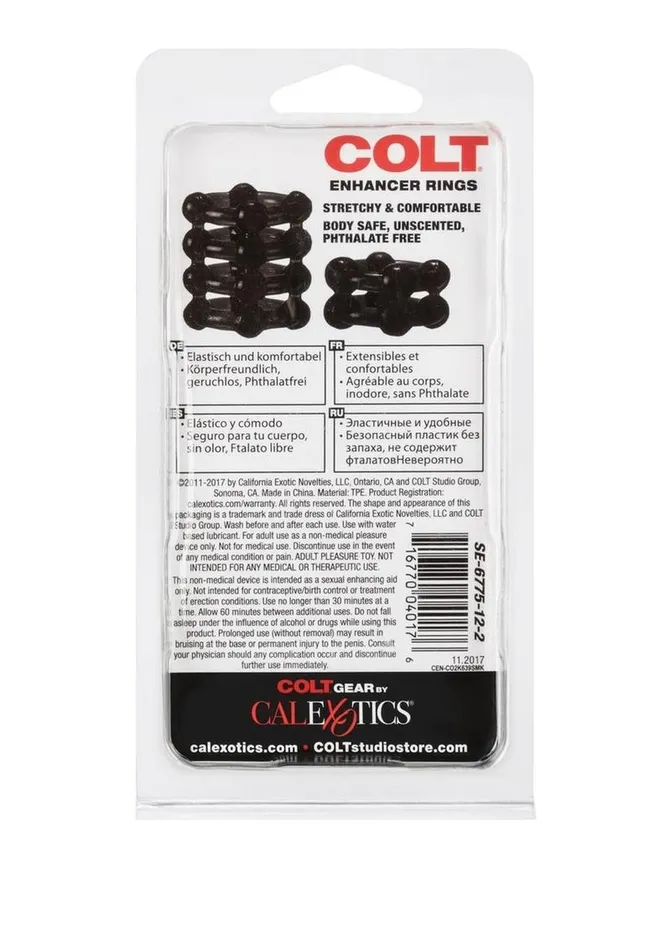 Colt Dildos Colt Enhancer Rings Cock Rings