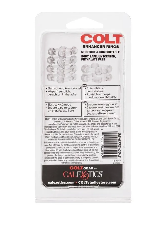 Colt Dildos Colt Enhancer Rings Cock Rings