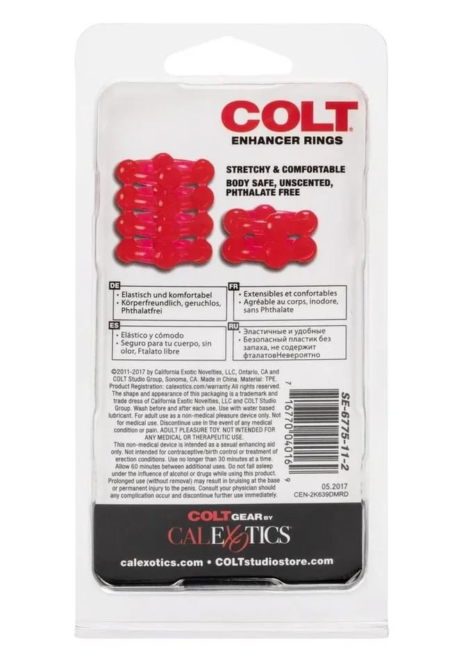 Colt Dildos Colt Enhancer Rings Cock Rings