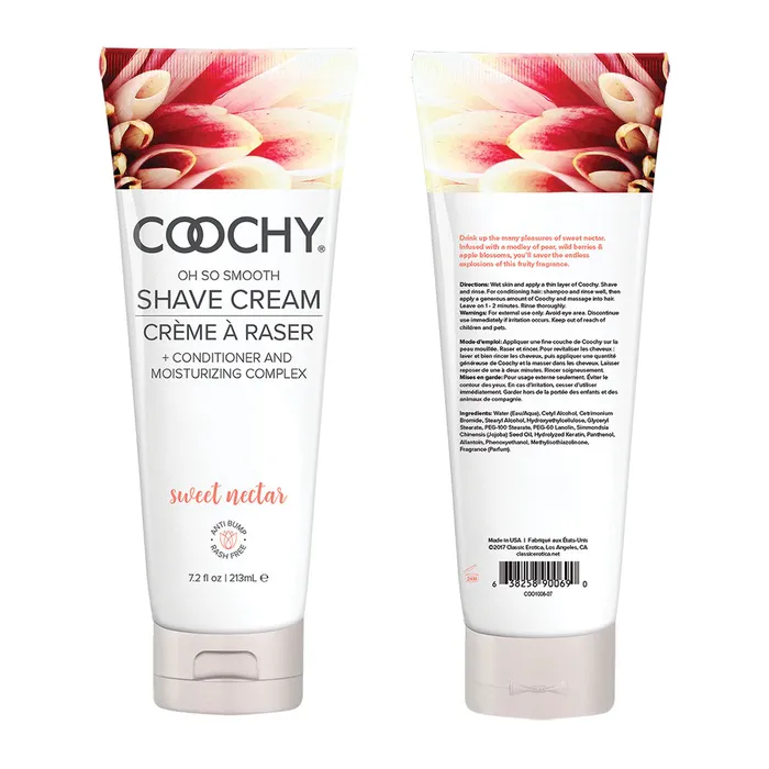 Coochy Vibrators COOCHY Shave Cream Sweet Nectar 72oz