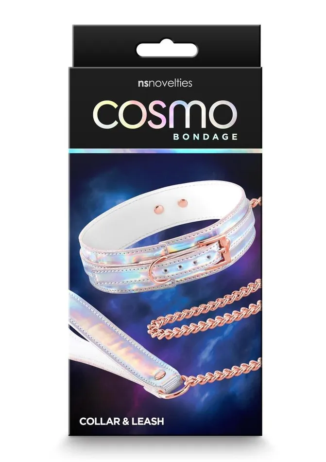 Cosmo Bondage Collar and Leash Cosmo Couples