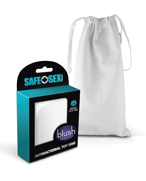 Couples Blush Novelties Blush Safe Sex Antibacterial Sex Toy Bag Large