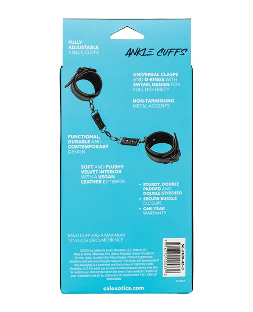 Couples California Exotic Novelties Euphoria Collection Ankle Cuffs