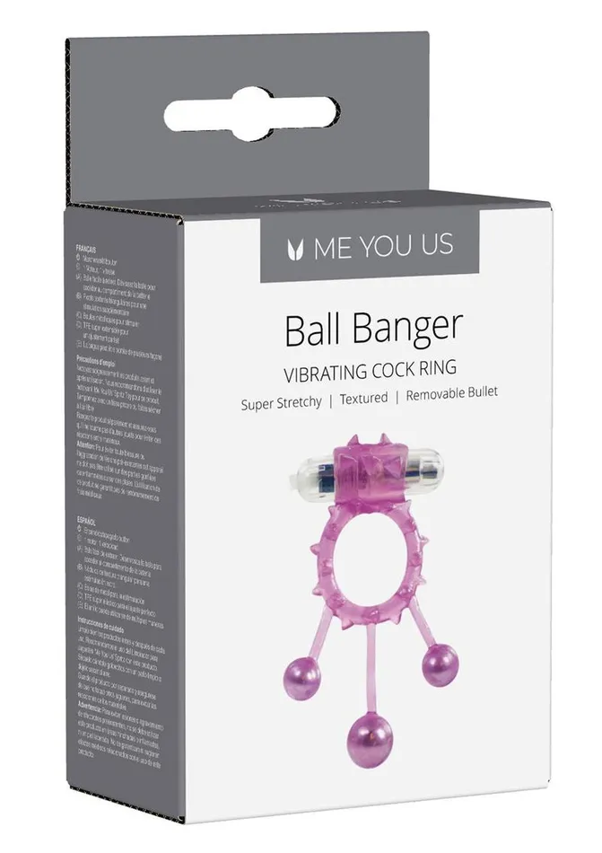 Couples Me You Us ME YOU US Ball Banger Vibrating Cock Ring