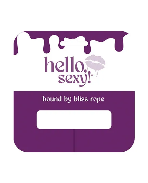 Couples Thank Me Now INC Bound By Bliss Bondage Rope Lilac