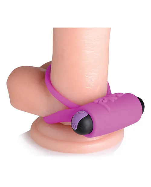 Couples Xr LLC Bang Vibrating Cock Ring Bullet Purple